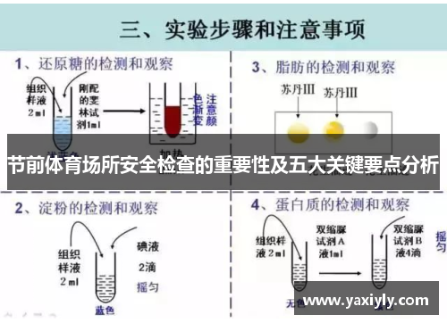 节前体育场所安全检查的重要性及五大关键要点分析 节前体育场所安全检查的重要性及五大关键要点分析