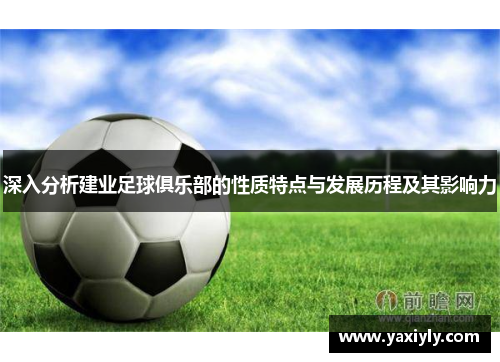 深入分析建业足球俱乐部的性质特点与发展历程及其影响力